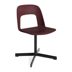 Chaise Layout Chair 131, Bordeaux-black