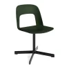 Chaise Layout Chair 131, Bottle green-black