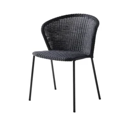 Chaise Lean, Black, Cane-Line weave