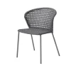 Chaise Lean, Light grey, Cane-Line french weave