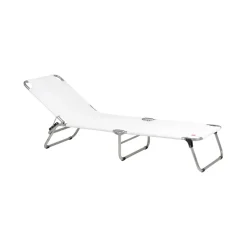 Chaise longue Amigo, Blanc