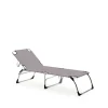 Chaise longue Amigo XXL, tissu Continente, structure en aluminium
