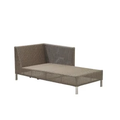 Chaise longue Connect, Taupe, gauche