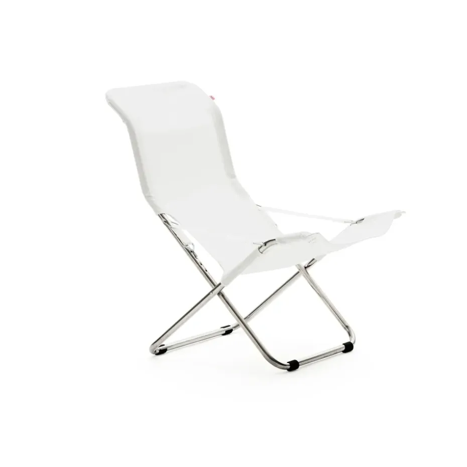 Chaise longue Fiesta, Blanc