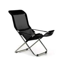 Chaise longue Fiesta, Noir