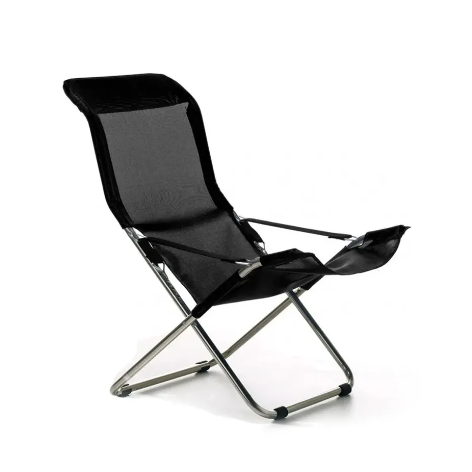 Chaise longue Fiesta, Noir