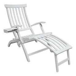 Chaise longue Lobby, Plateau et protection contre la pluie inclus