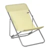 Chaise Longue Maxi Transat, Etamine/jaune