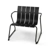 Chaise longue Ocean, black