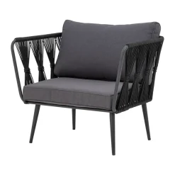 Chaise longue Pavone, Black