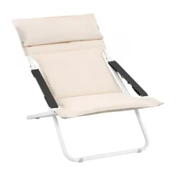 Chaise longue Transabed, Argile Beige