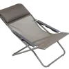 Chaise longue Transabed Batyline, Graphite