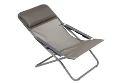 Chaise longue Transabed Batyline, Graphite