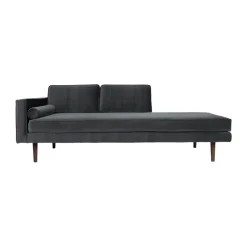 Chaise longue Wind, magnet (gris)