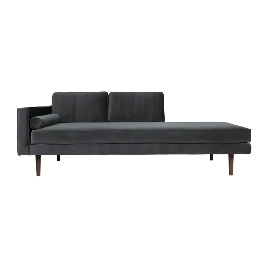 Chaise longue Wind, magnet (gris)