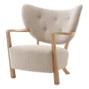 Chaise longue Wulff ATD2 fauteuil, Chêne huilé-Karakorum