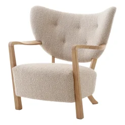 Chaise longue Wulff ATD2 fauteuil, Chêne huilé-Karakorum