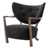 Chaise longue Wulff ATD2 fauteuil, Noyer huilé-Hallingdal