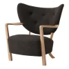 Chaise longue Wulff ATD2 fauteuil, Chêne huilé-Hallingdal