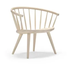 Chaise lounge Arka bouleau, Vernis mat clair