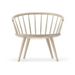 Chaise lounge Arka chêne, Vernis mat clair