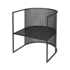 Chaise lounge Bauhaus, black