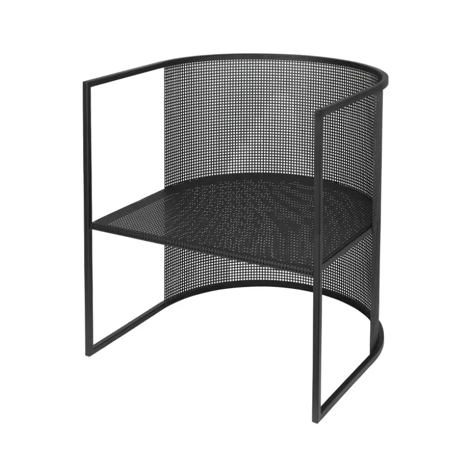 Chaise lounge Bauhaus, black
