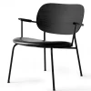 Chaise lounge Co, Chêne noir