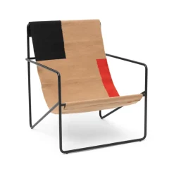 Chaise lounge Desert, block, structure noire