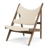 Chaise lounge Knitting, Walnut-Logan Jasmine
