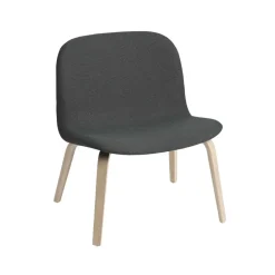 Chaise lounge recouverte de textile Visu, Fiord 991-Oak