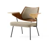 Chaise lounge RFH RD8, Walnut-beech-brown
