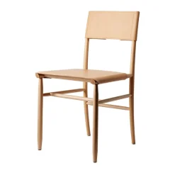 Chaise Madonna, Hêtre-naturel-cuir Tärnsjö nature
