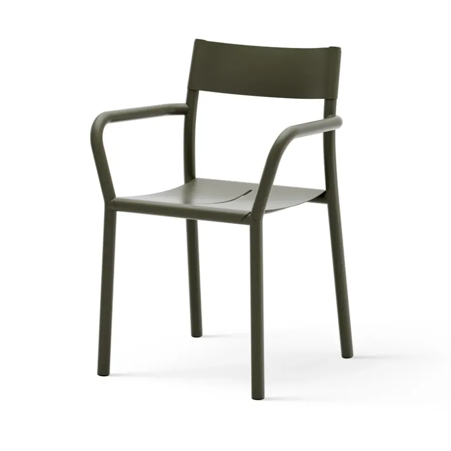 Chaise May Armchair Outdoor, Dark Green