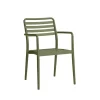 Chaise Messina, Moss green