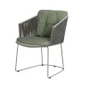 Chaise Moments, Cane-Line Natté dark green-Cane-Line soft rope