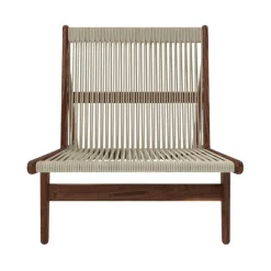 Chaise MR01 Initial Chair, Noyer huilé