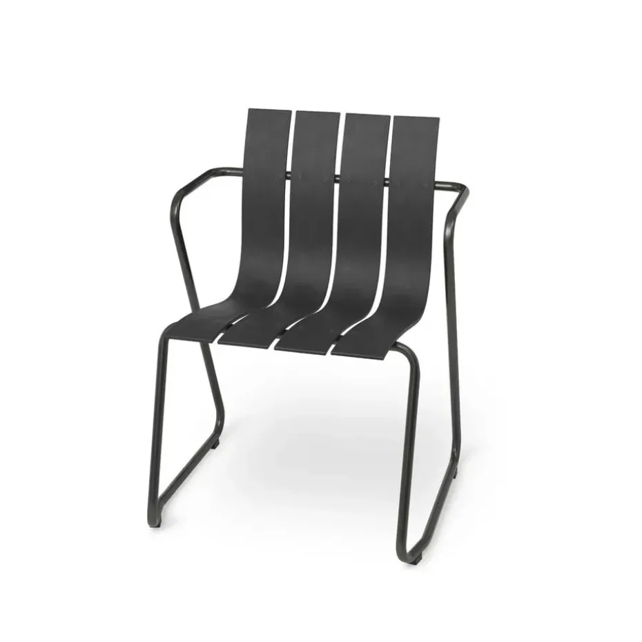Chaise Ocean, black