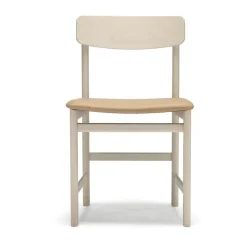 Chaise Pal, Bouleau clair verni mat - Elmosoft 22030