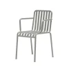 Chaise Palissade avec accoudoirs, Sky grey