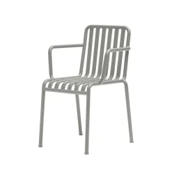 Chaise Palissade avec accoudoirs, Sky grey