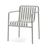 Chaise Palissade Dining avec accoudoirs, Sky grey