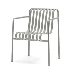 Chaise Palissade Dining avec accoudoirs, Sky grey