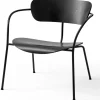 Chaise Pavilion AV5, Chêne laqué noir