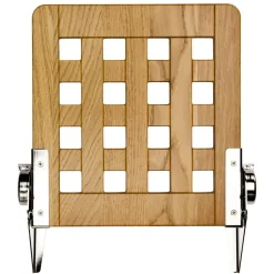 Chaise pliante Jaxon grille, chêne