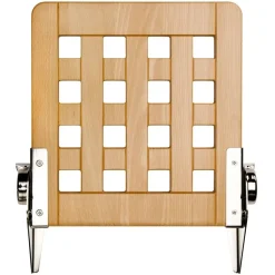 Chaise pliante Jaxon grille, hêtre