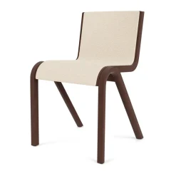 Chaise rembourrée sur le dossier et l'assise Ready, Red oak-Logan Jasmine