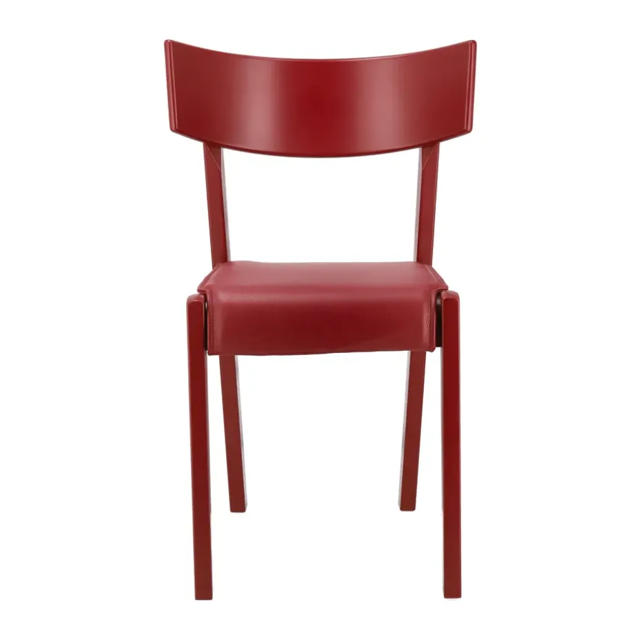 Chaise Tati, Elmobaltique 55053-teinté rouge