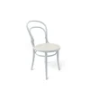 Chaise Ton no.14, Blanc B20-New Assise en rotin