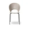 Chaise Trinidad 3398, Chêne clair teinté gris-flint